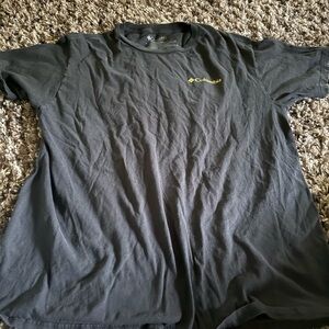 Columbia Men's Black Tee with Yellow Logo
